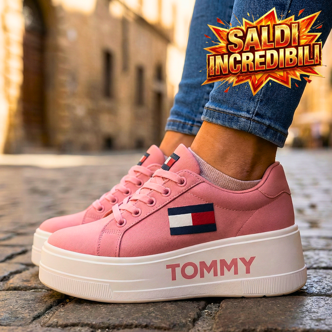 Tommy Scarpa Originale con zeppa