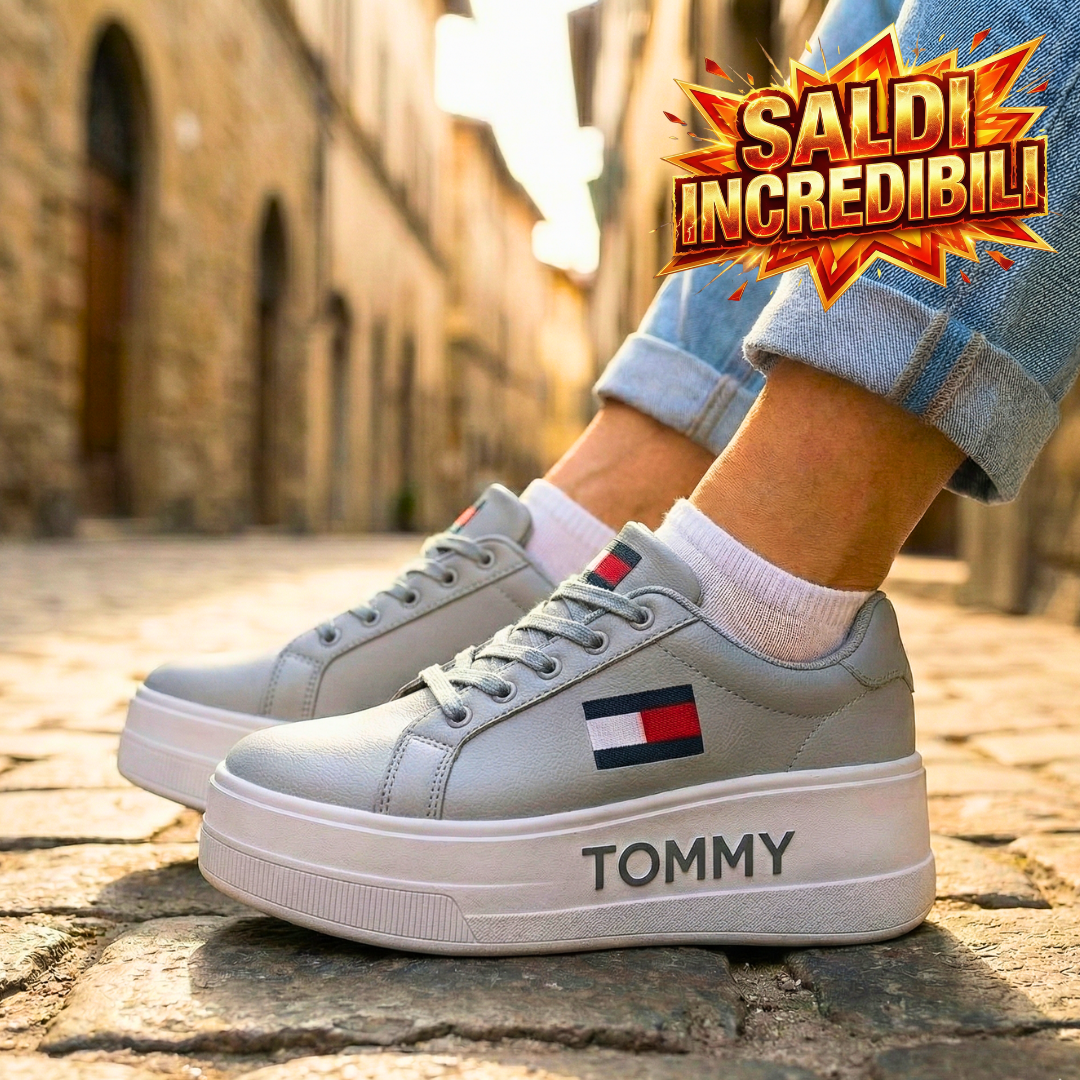 Tommy Scarpa Originale con zeppa