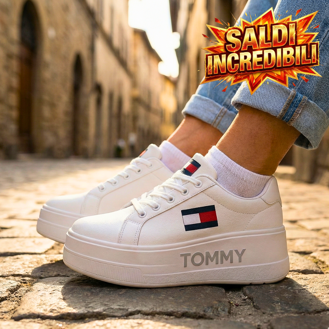 Tommy Scarpa Originale con zeppa