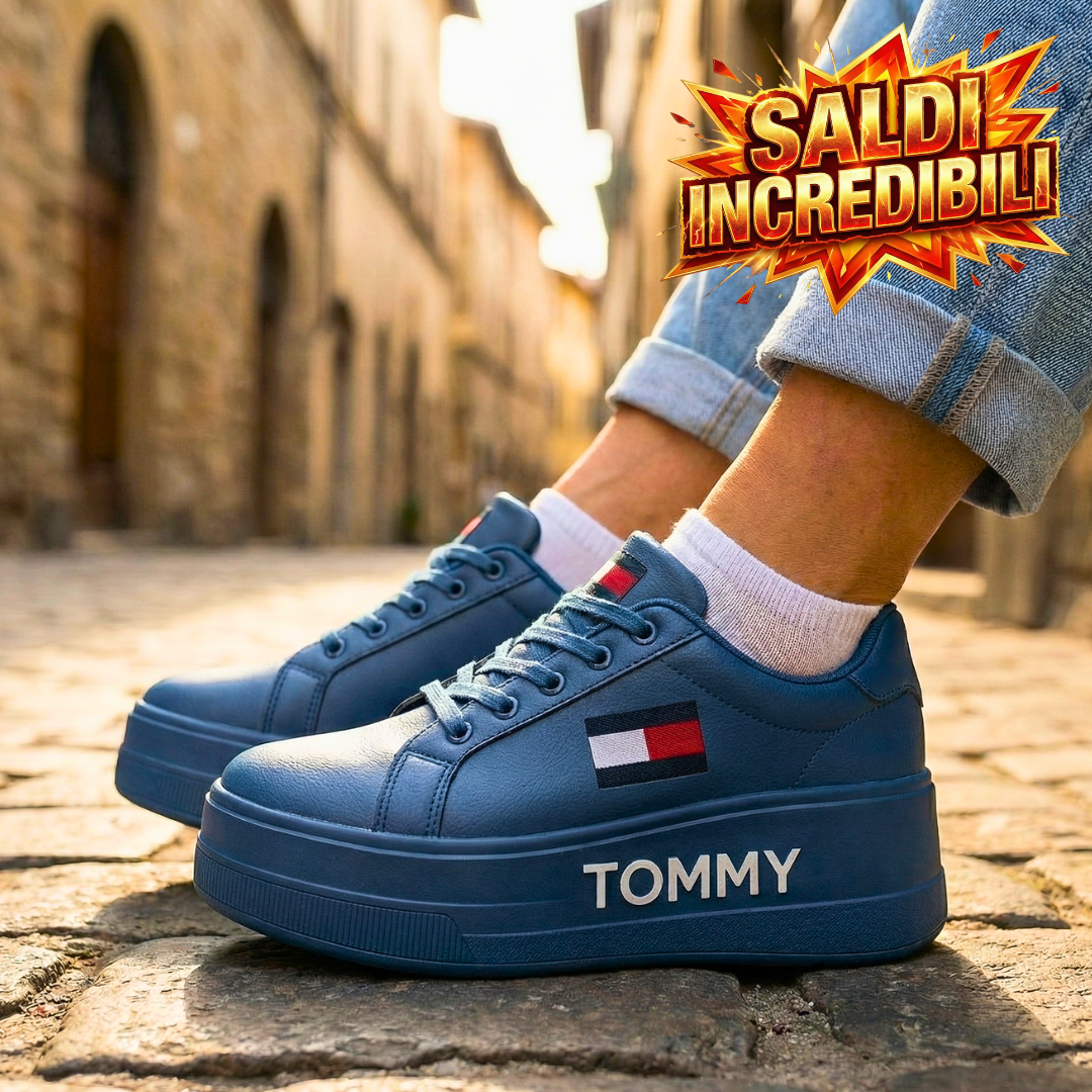 Tommy Scarpa Originale con zeppa