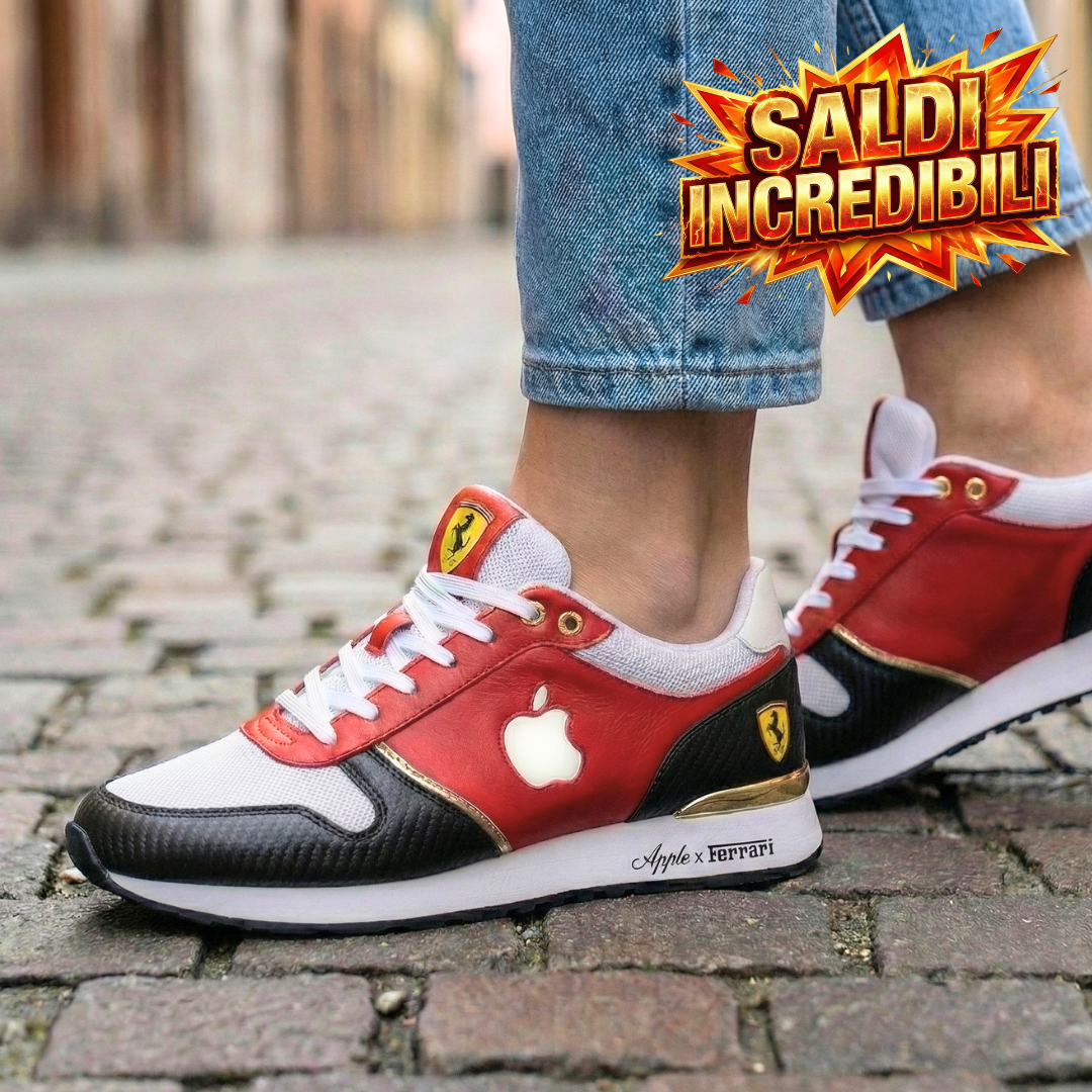 🍎 X Ferrari Scarpa Sportiva Comoda (Edizione limitata)