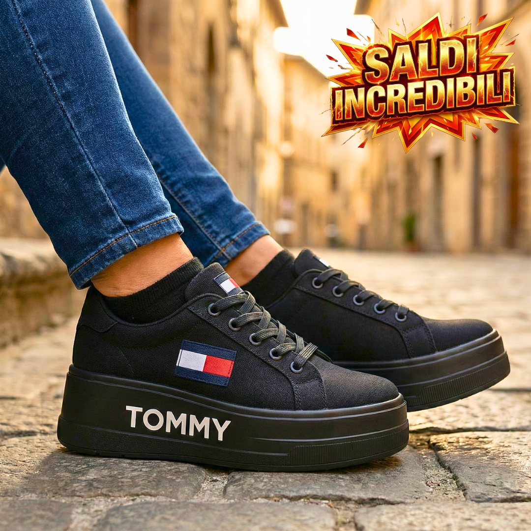 Tommy Scarpa Originale con zeppa