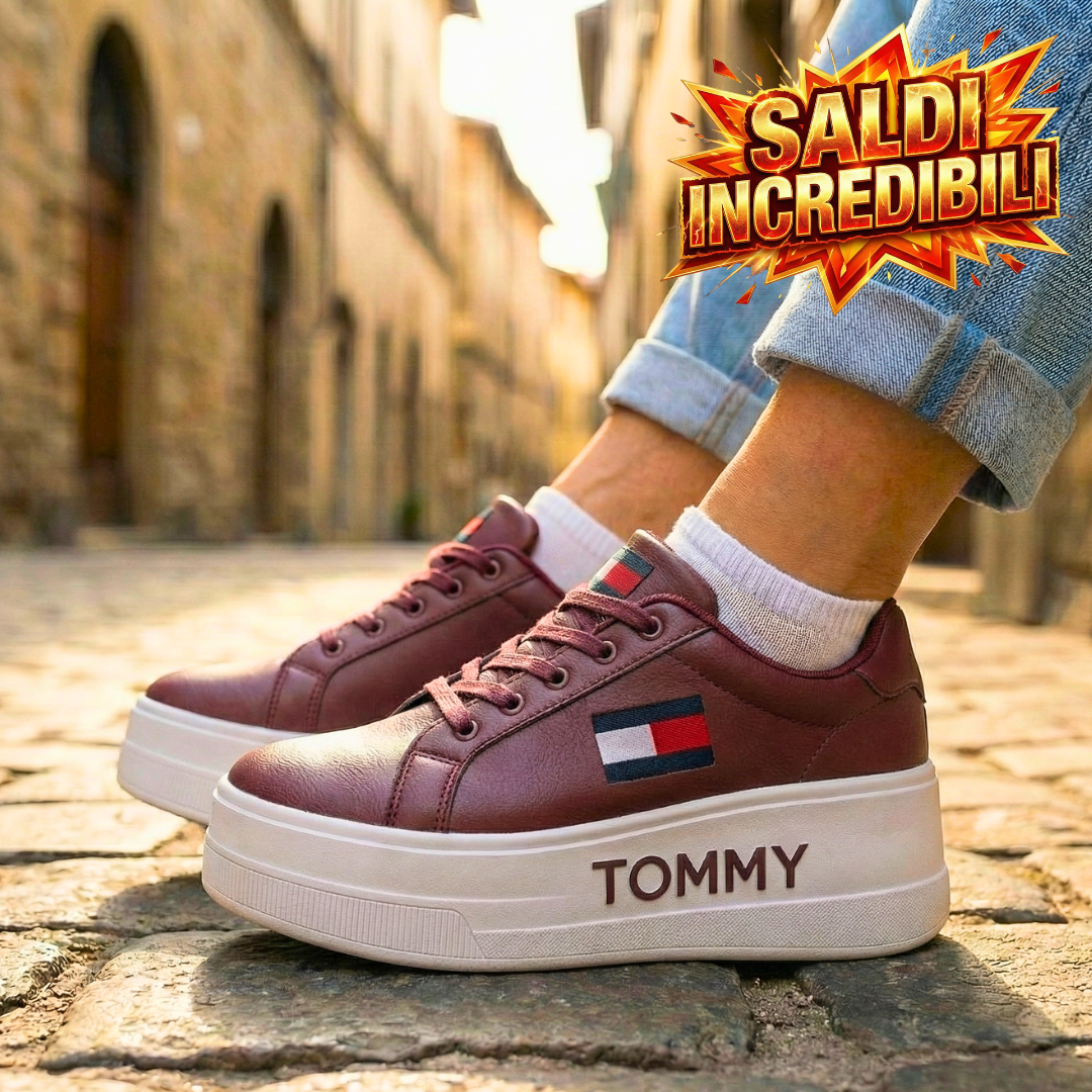 Tommy Scarpa Originale con zeppa