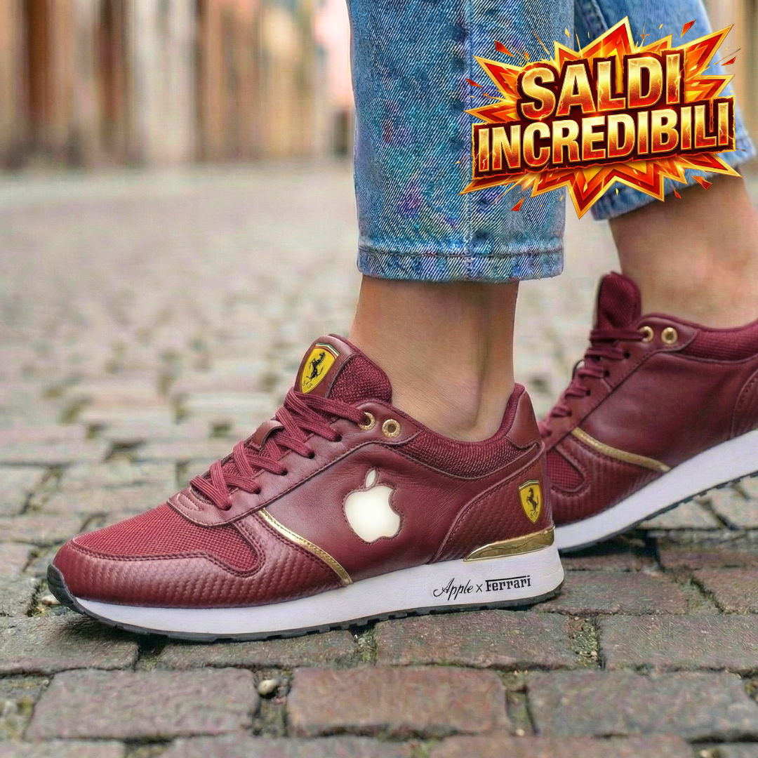 🍎 X Ferrari Scarpa Sportiva Comoda (Edizione limitata)